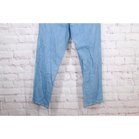 LL Bean Double L Jeans Classic Fit Straight Leg Faded Denim Size 40x32 - Picture 5 of 10